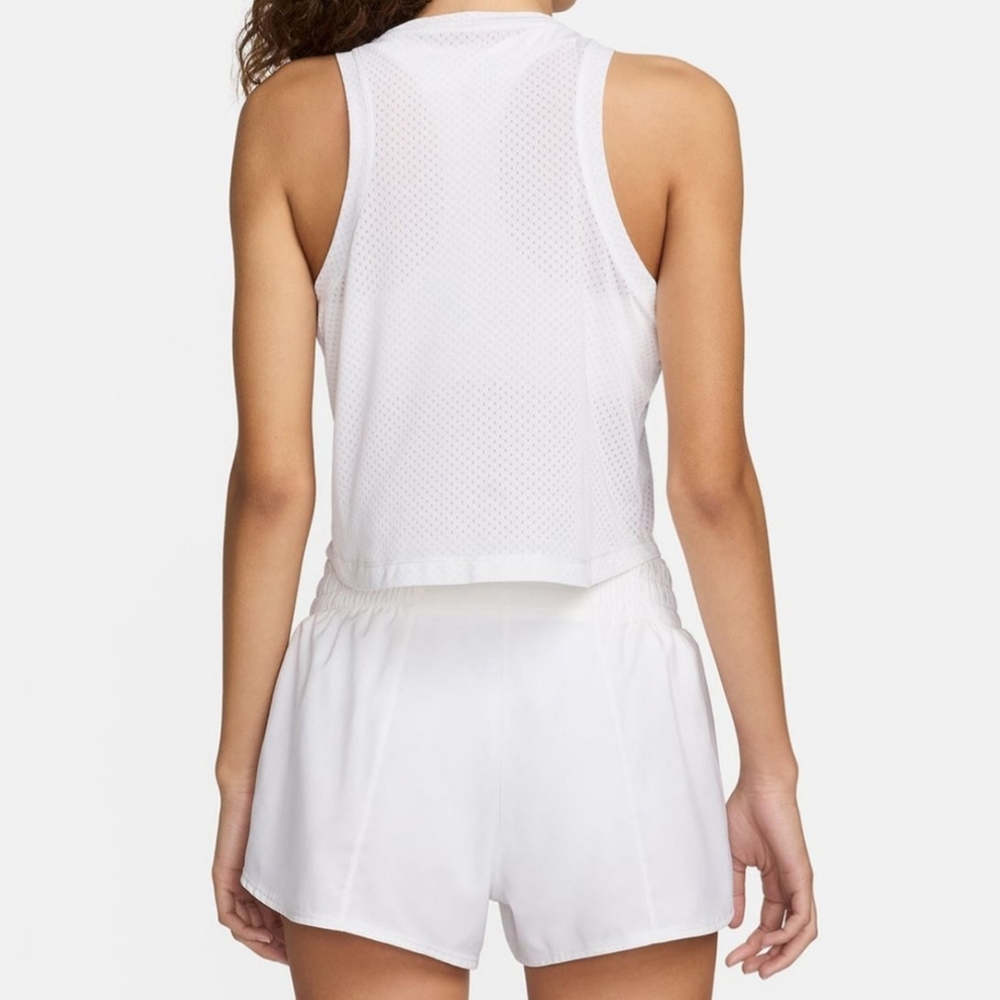 * Nike Women's One Classic Breathable Dri-FIT Sleeveless Tank Top White Size XL - Picture 2 of 15